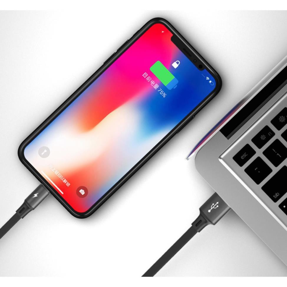 Cáp Sạc Iphone Lightning - Type C - Micro Usb Loại Ngắn 25 Cm Mẫu 1 siêu bền