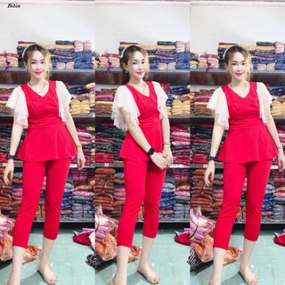 Combo 3b đồ bộ cát hàn mặc nhà
