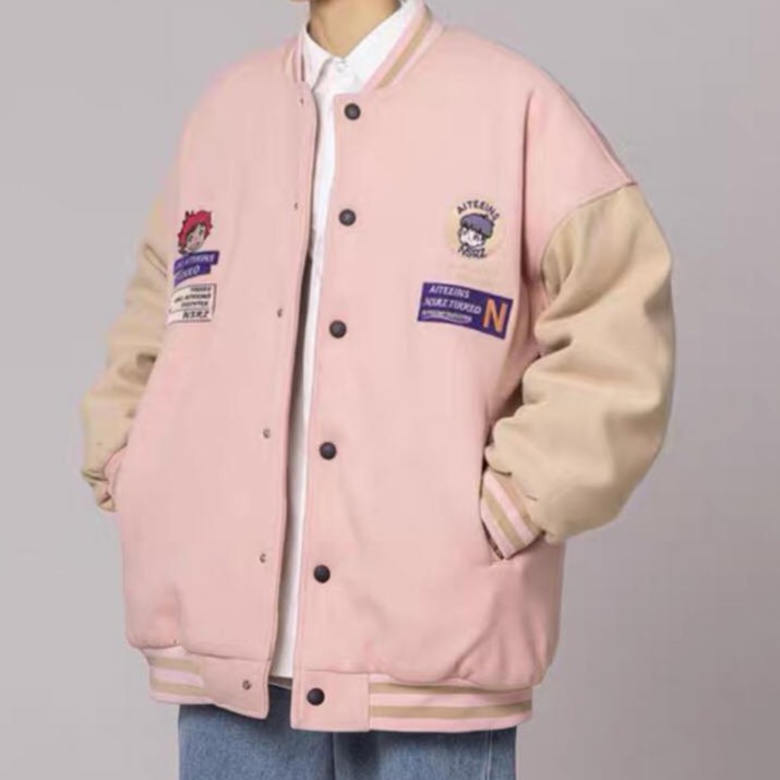 ÁO KHOÁC BOMBER DẠ NHUNG THÊU | BigBuy360 - bigbuy360.vn