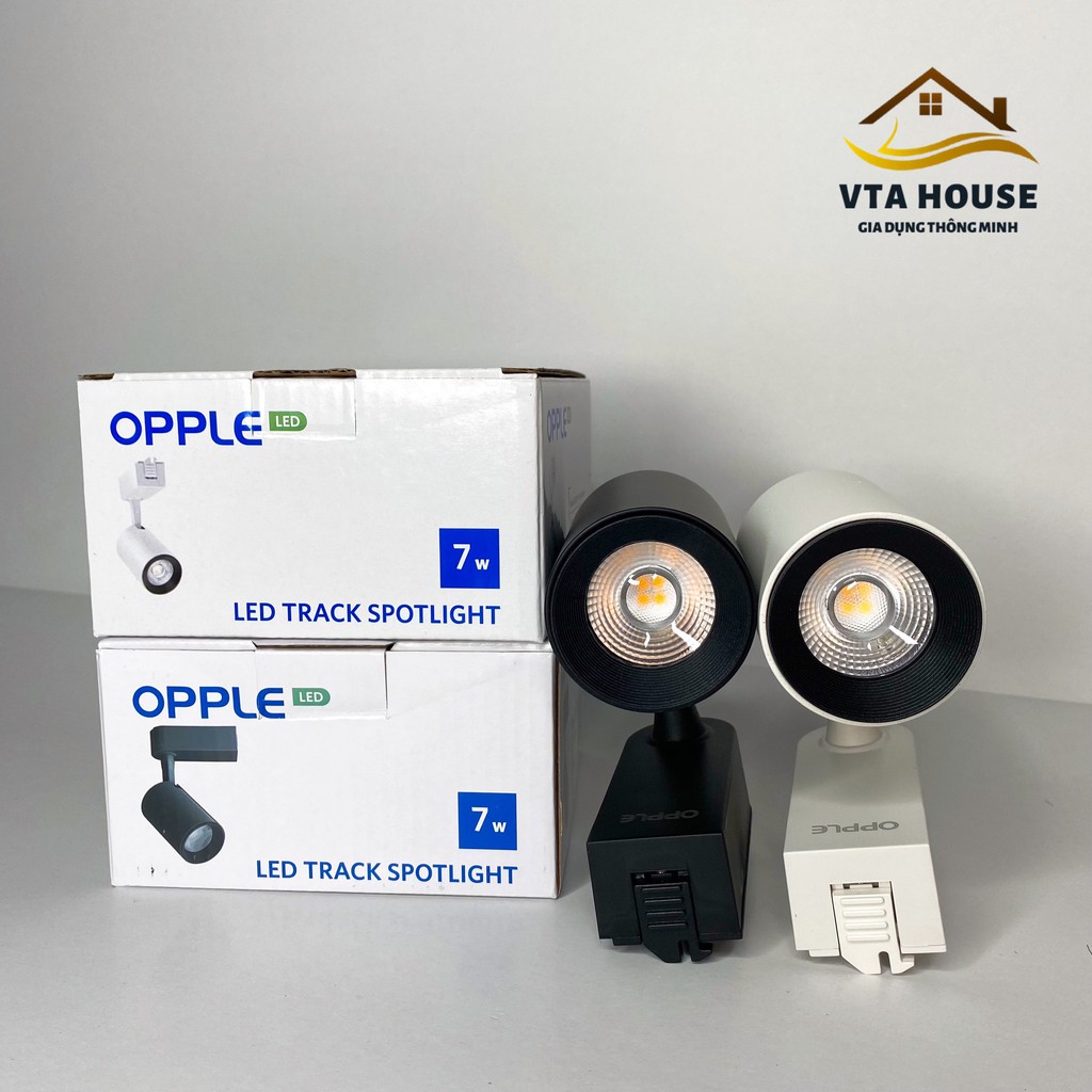 Đèn LED rọi thanh ray Tracklight OPPLE - [HÀNG CHÍNH HÃNG] - Tiết kiệm điện, chất lượng sáng cao, đẹp, bền, rẻ