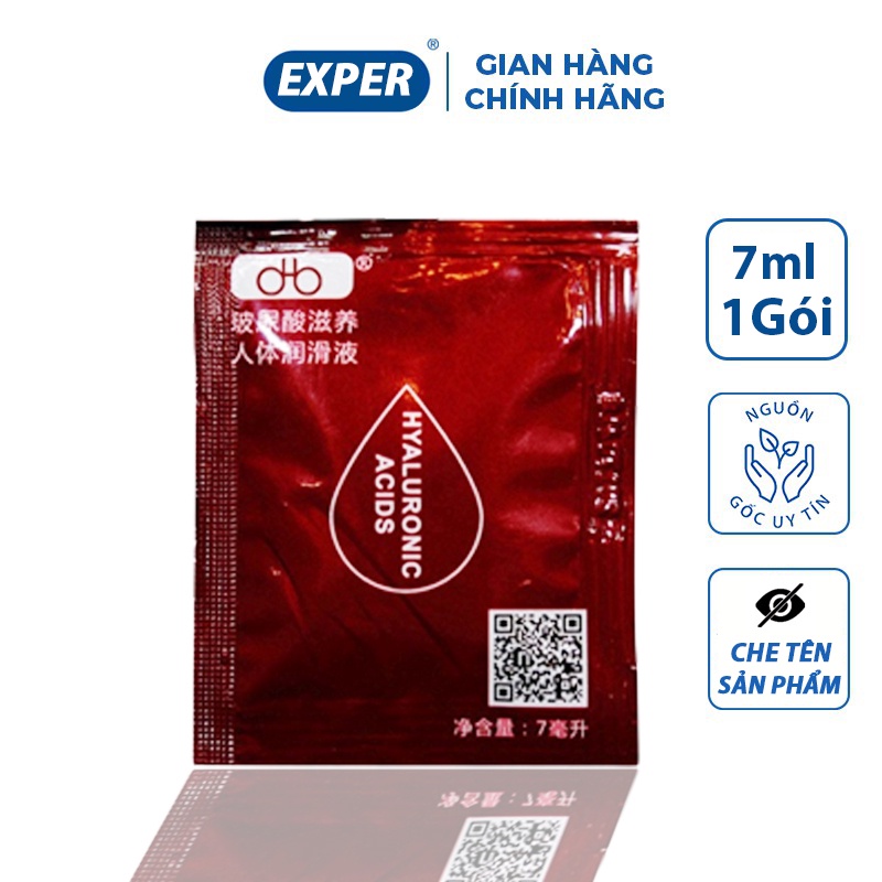 Gel bôi trơn dạng gói OIO, gel bôi trơn gốc nước tăng khoái cảm kéo dài