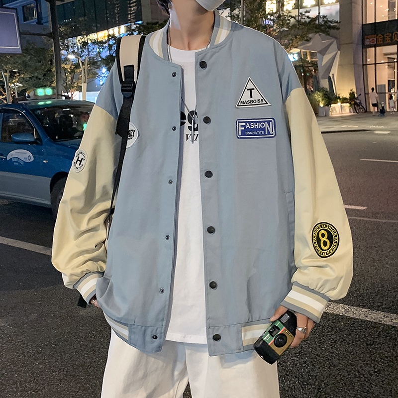 Áo Khoác Bóng Chày Nam Nữ Nhiều Màu Siêu Chất Hot Trend 2021- Cam Kết sản Phẩm Như Hình