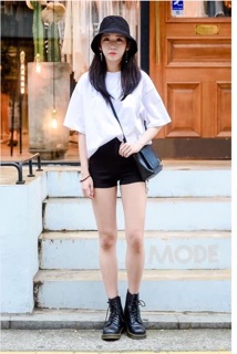 Quần short Jean co giãn