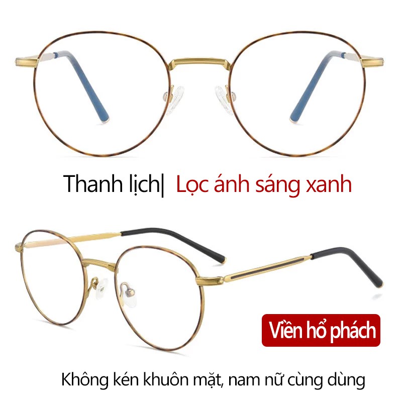 Kính cận thời trang xu hướng mới năm 2021 - Kính cận thời trang mắt tròn sang trọng phong cách - YA201