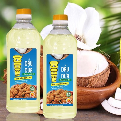 Dầu dừa tinh luyện Vietcoco 1 Lít | BigBuy360 - bigbuy360.vn
