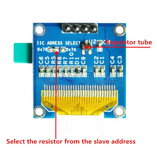 Màn Hình Lcd Oled 0.96 Inch Cho Arduino