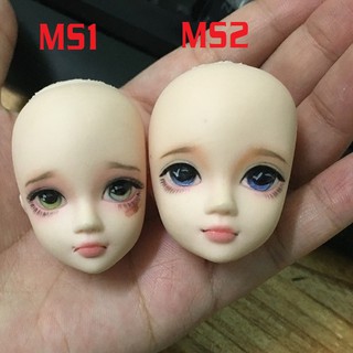 Đầu búp bê Chika đã trang điểm
