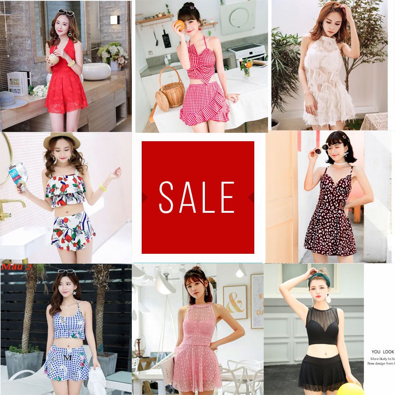 Bộ Đồ Bơi Nữ Bikini Quần Áo Tắm Biển 3 Chi Tiết | BigBuy360 - bigbuy360.vn