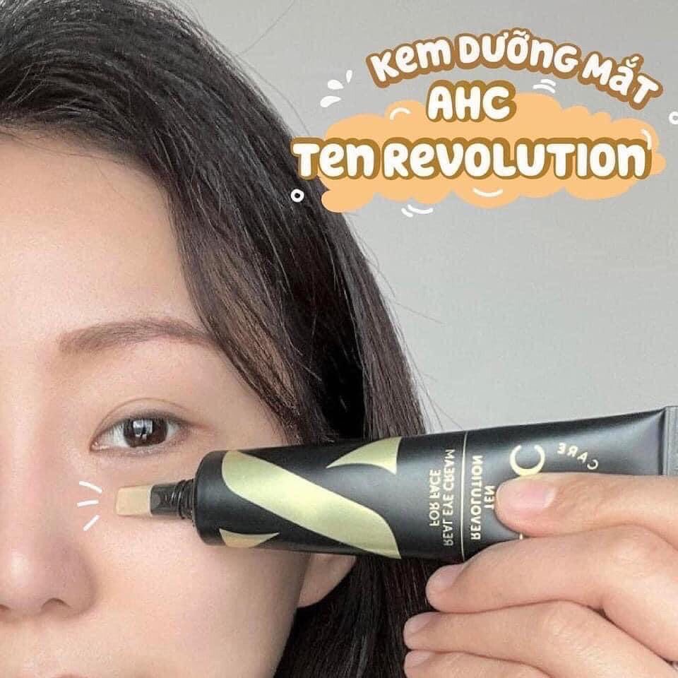 KEM MẮT AHC TEN REVOLUTION REAL EYE CREAM FOR FACE MẪU MỚI 2022