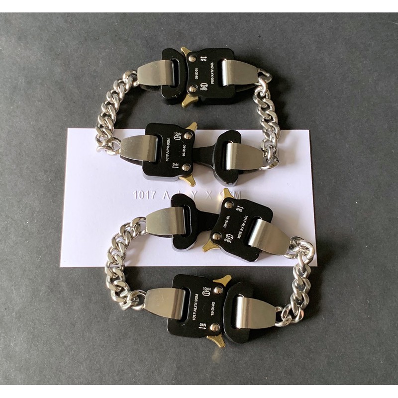 Vòng cổ 1017 ALYX 9SM buckles 4 ever chain necklace fw20