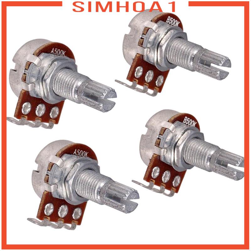 Nồi Chiết Áp dia 17mm dia 17mm Chuyên Dụng Cho Đàn Guitar A500k B500K