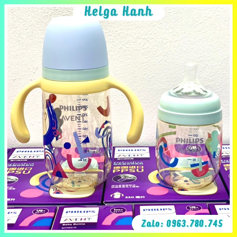 Bình Sữa Philips Avent PPSU 200/330 ml cho bé