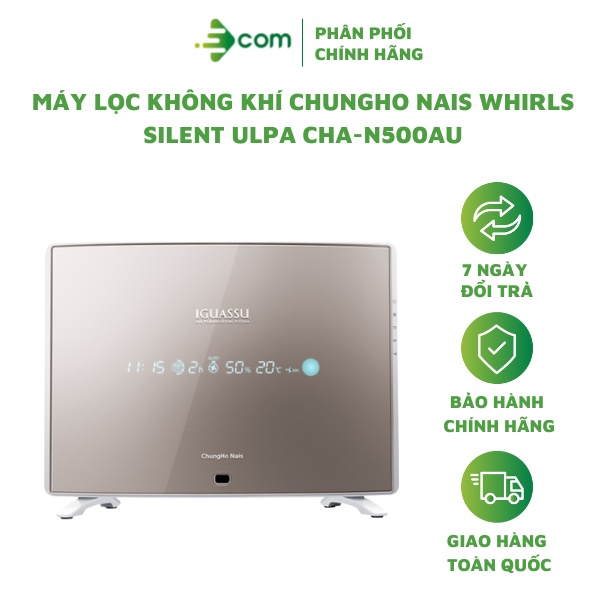 [Mã ELHA10 giảm 6% đơn 5TR] Máy Lọc Không Khí Chungho Whirls Silent Ulpa CHA-N500AU - Hàng Chính Hãng