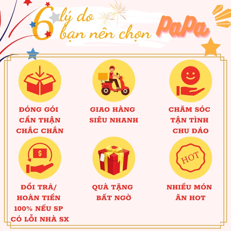 Khô heo cháy bơ tỏi PaPa 300gr cay vừa, đồ ăn vặt Hà Nội | BigBuy360 - bigbuy360.vn