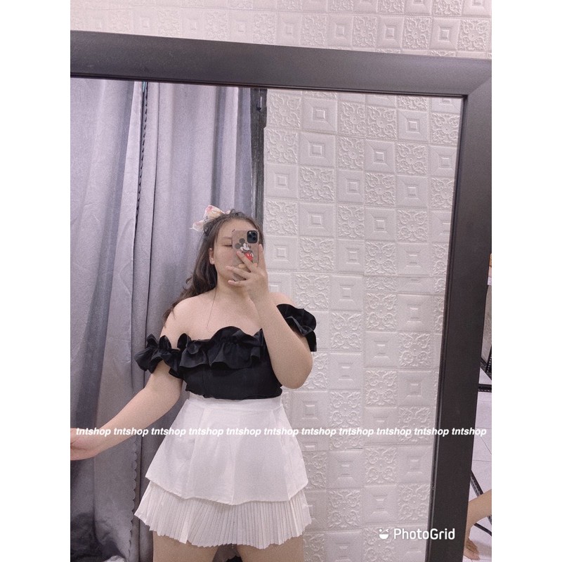 [Mã WASKT304 giảm 15% tối đa 30K đơn 99K] ÁO CROPTOP BẸC VAI BIGSIZE 60-90kg | BigBuy360 - bigbuy360.vn