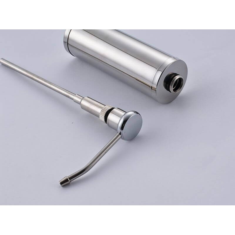 Bình Đựng Nước Rửa Chén Inox - Bình Xà Bông Gắn Chậu Rửa Chén - Bình Xà Bông Nhấn Inox