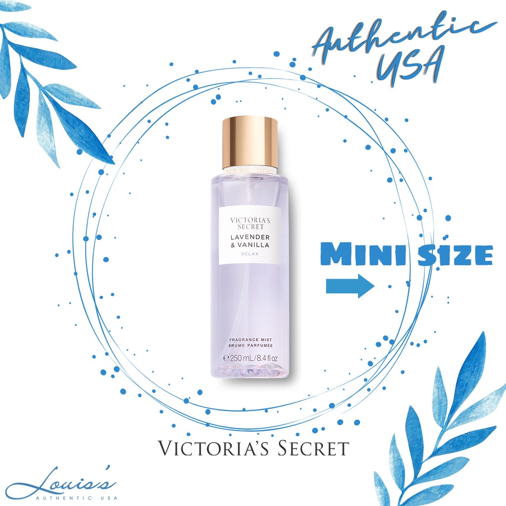 LAVENDER & VANILLA - Body mist / Xịt thơm toàn thân Victoria's Secret Mỹ