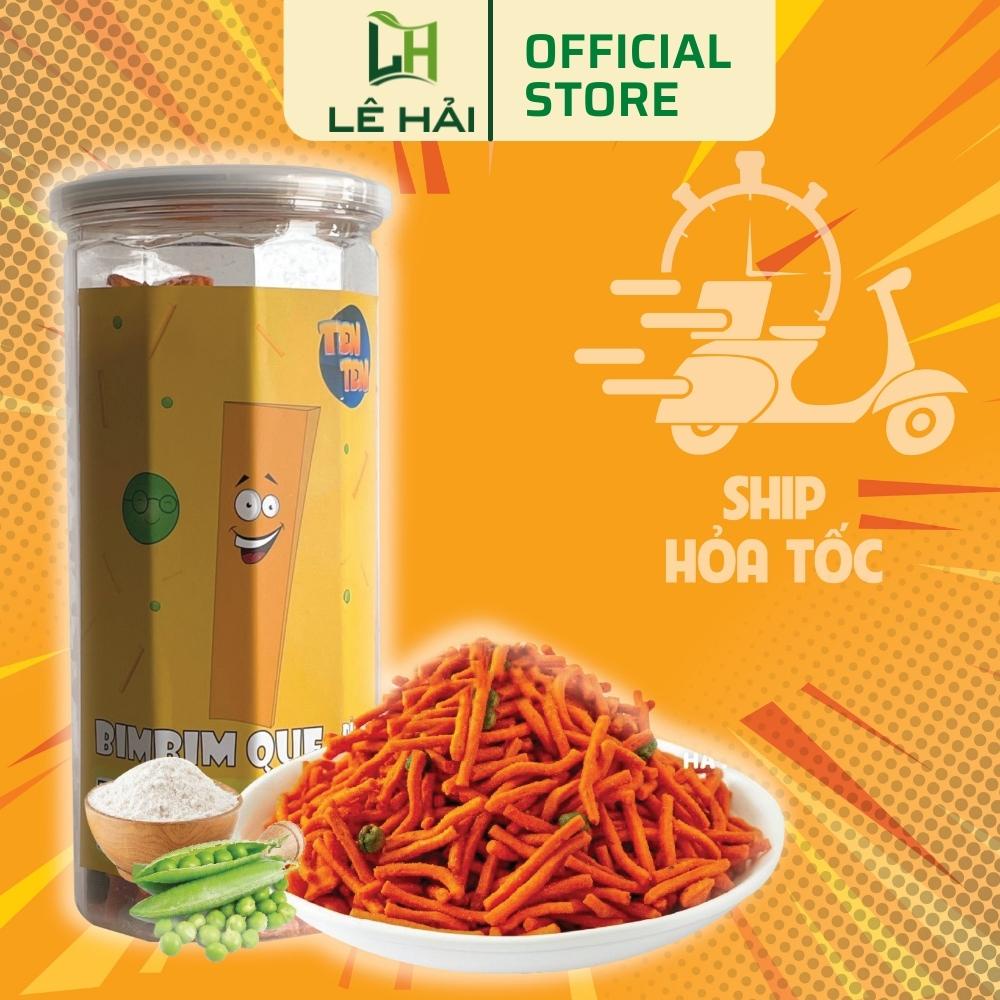 Bim bim que đậu hà lan Lê Hải 400g đồ ăn vặt Sài Gòn vừa ngon vừa rẻ