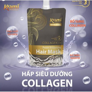 Hấp Siêu Dưỡng Collagen Kami 500ml