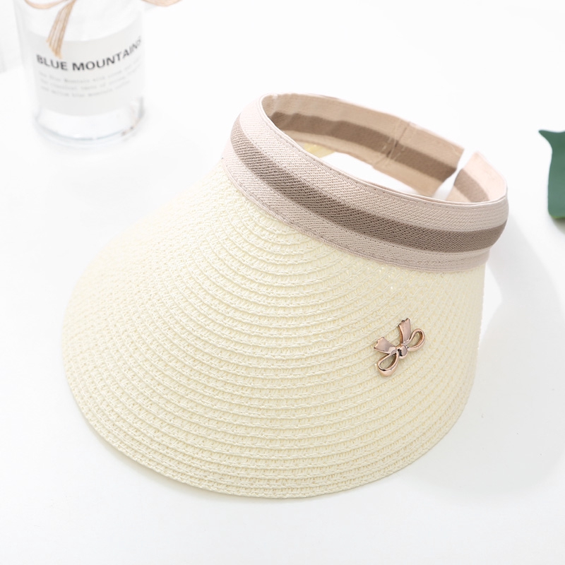 Korean fashion wide-brimmed sedge hat for women