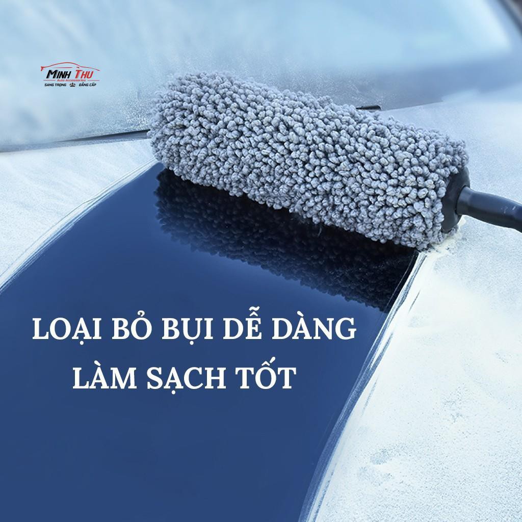 Chổi Lau Bụi Đa Năng Sợi Nano Chuyên Dụng - Chổi Tròn