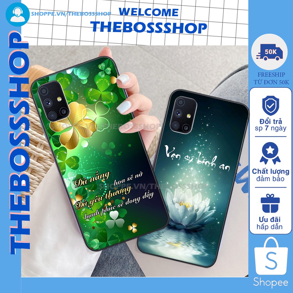 Ốp lưng Samsung Galaxy A51 / A71 / M51 in hình TÀI LỘC-MÃ ĐÁO THÀNH CÔNG-TÂM AN SIÊU ĐẸP