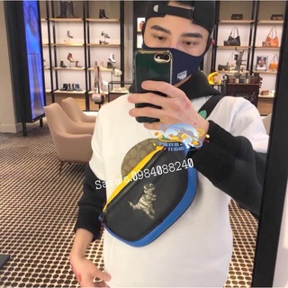 Túi bao tử coach belt bag x michael khủng long c7428