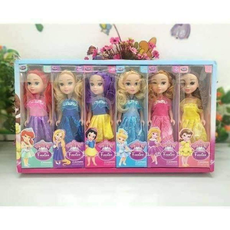 Bộ 6 búp bê công chúa Barbie