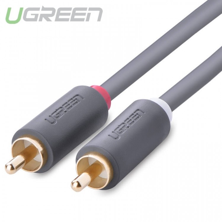 Dây Cáp AV Hoa Sen 2 Đầu RCA Dài 3m Ugreen 10519 - Hàng Chính Hãng cao cấp bảo hành 18 tháng