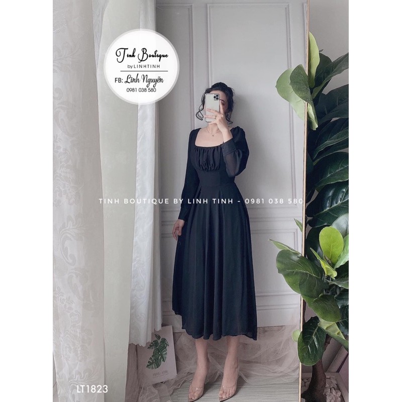 Đầm maxi voan 2 lớp cao cấp, Đầm xoè dự tiệc đi chơi | BigBuy360 - bigbuy360.vn