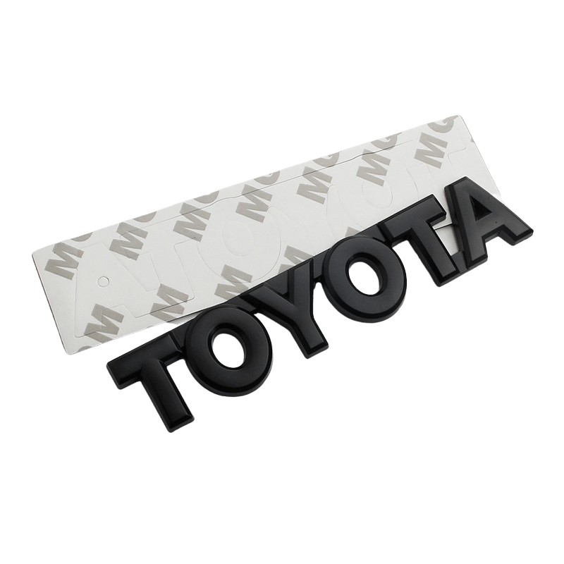 FENDER 1 ❤ Logo Chữ Bằng Kim Loại Trang Trí Xe Hơi TOYOTA