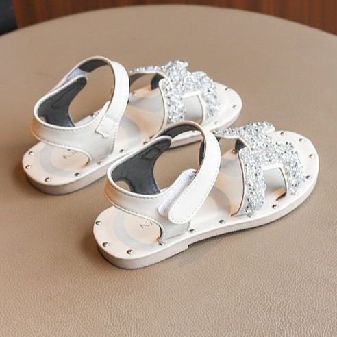 dép sandal bé gái size 21-36 kim sa nổi bật tôn chân