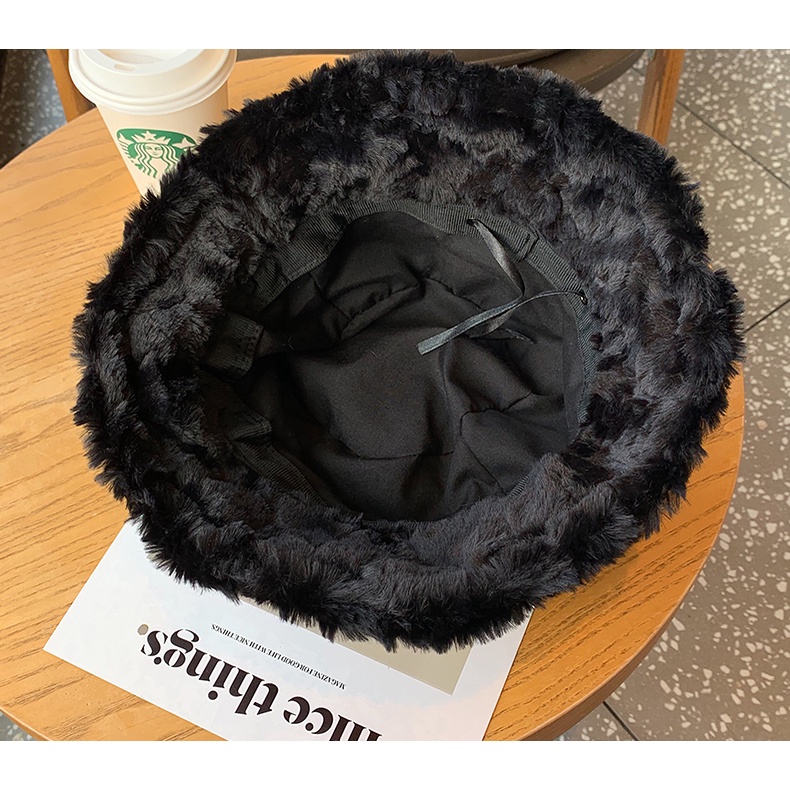 Nón Tai Bèo Phủ Bông Dày Giữ Ấm Thời Trang Mùa Đông Sành Điệu Dành Cho Nữ
