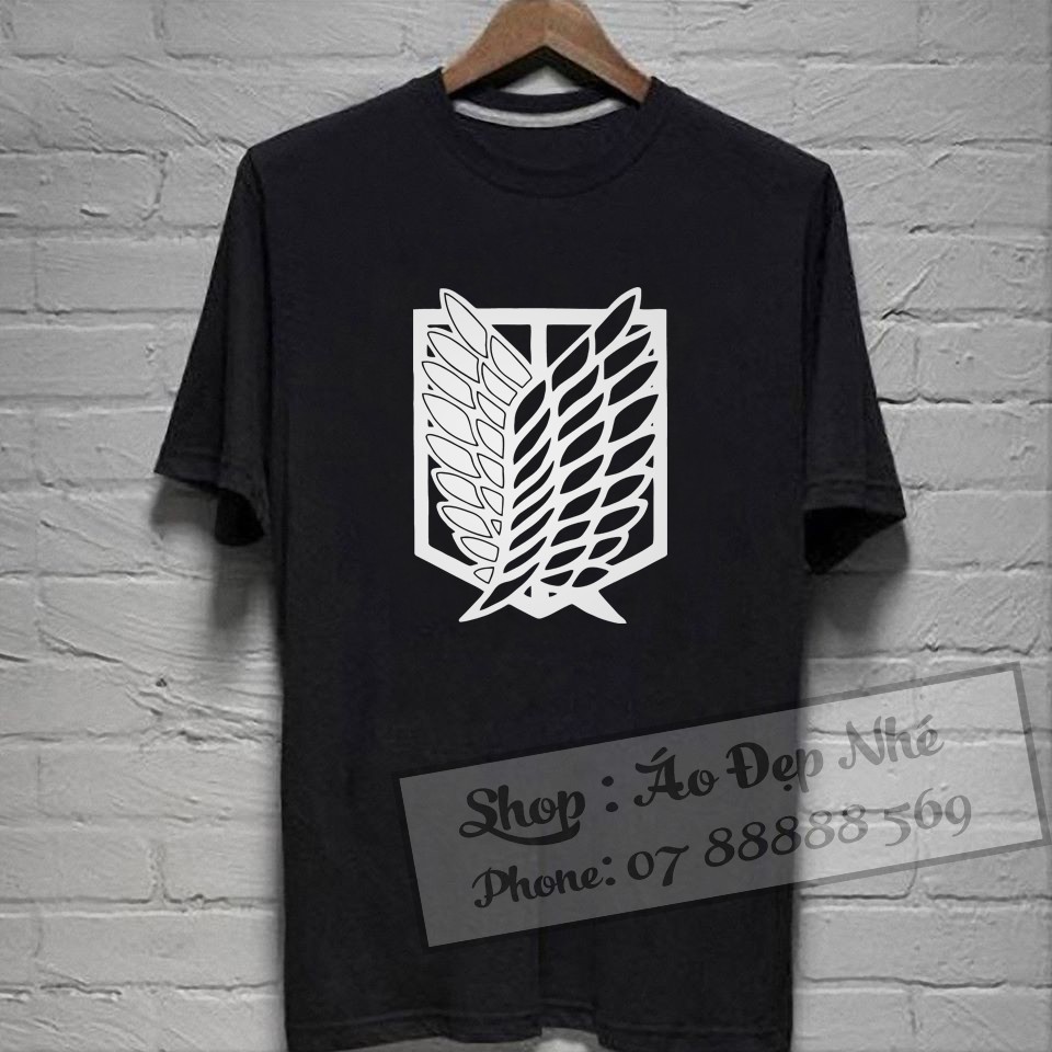 Áo thun Attack On Titan chất đẹp