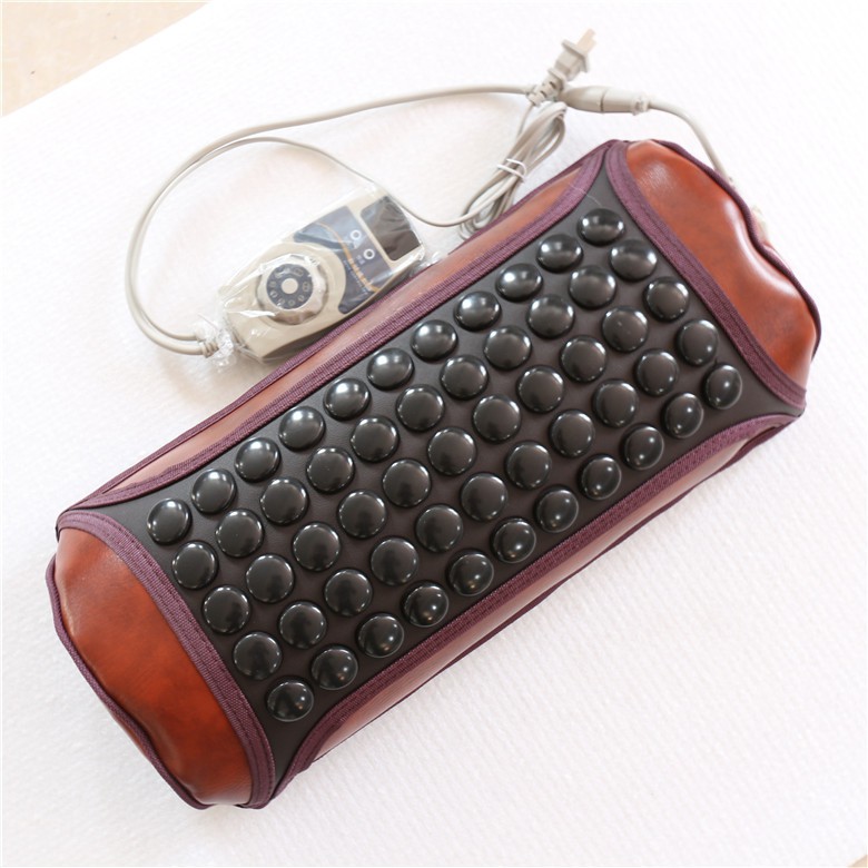 Gối đá nhiệt nóng hồng ngoại giúp ngủ ngon, giảm đau đầu vai gáy