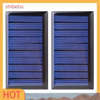 （ʚshibelss）0.3W 5V 60mA Solar Panel Polycrystalline Solar Cell Panel for 3.6V Battery