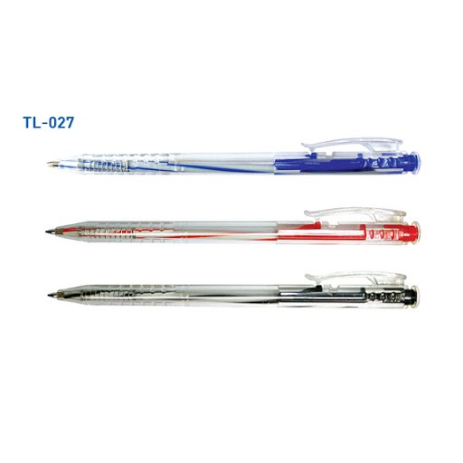 Bút Bi TL - 027 Ngòi 0.5mm ( Xanh, Đỏ, Đen)