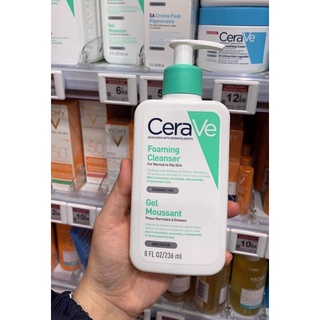 Sữa rửa mặt Cerave Mỹ 236ml