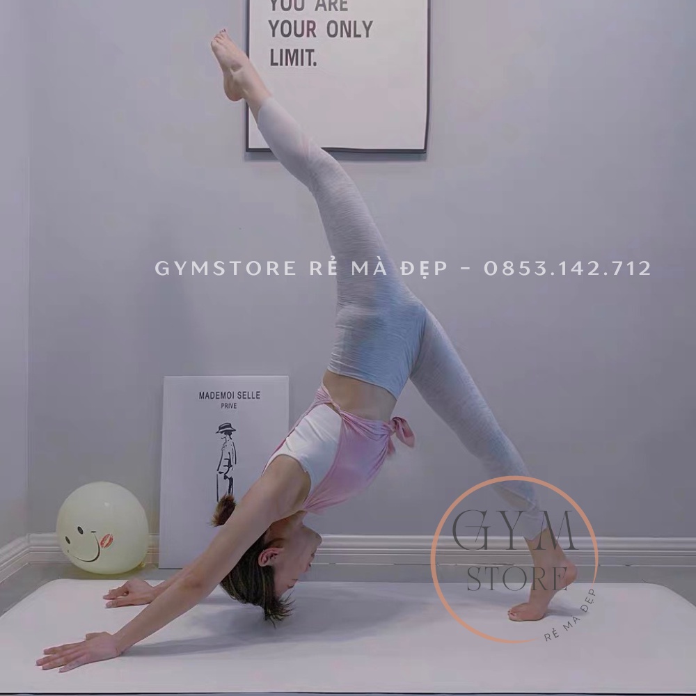 Áo Ba Lỗ TankTop Tập Gym Yoga Nữ Thun Cotton Co Giãn Thoáng Mát Thể Thao Đồ tập nữ Rẻ Đẹp 𝑮𝒀𝑴𝑺𝑻𝑶𝑹𝑬 041