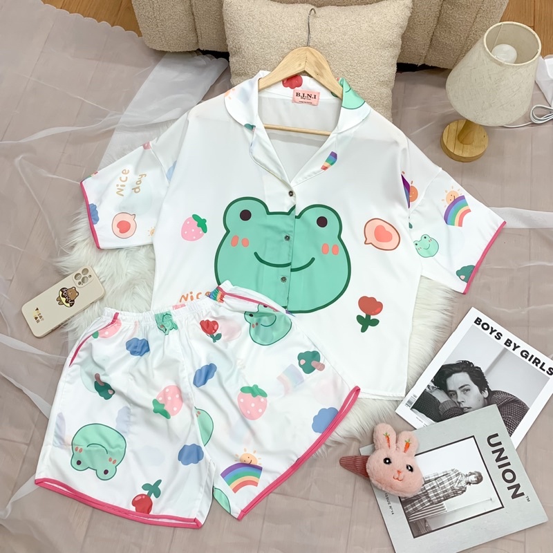 ❌GIÁ RẺ NHẤT❌BỘ ĐÙI IN TO LỤA MANGO—— In 5D HÀNG ĐỘC QUYỀN BINI SLEEPWEAR ✨ | BigBuy360 - bigbuy360.vn