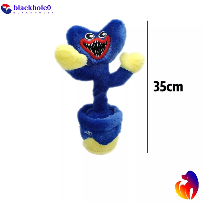 BH Lovely Anti-wrinkle Poppy Playtime Plush Dolls Light Effect 120 English Songs Cartoon Present Educational Toys For