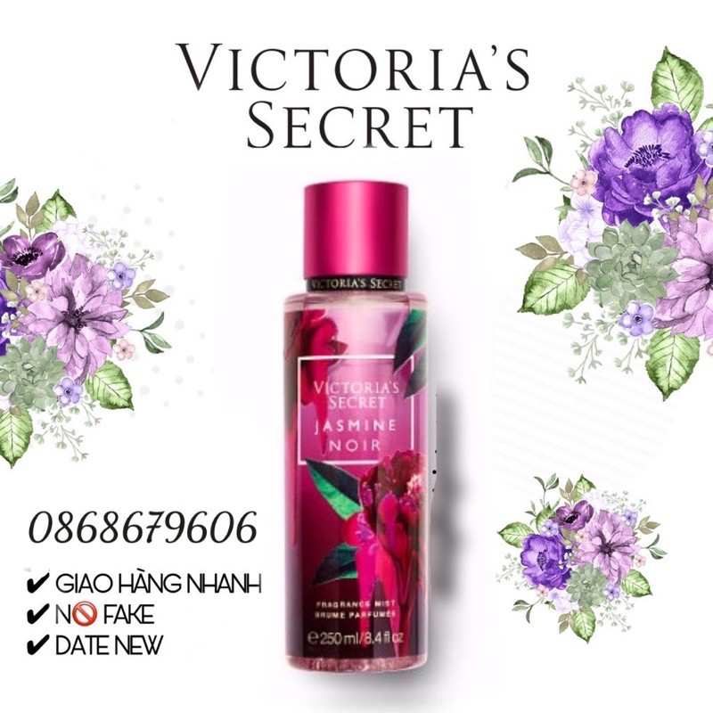 Xịt toàn thân Victoria’s Secret Fragrance Mist – Jasnime Noir