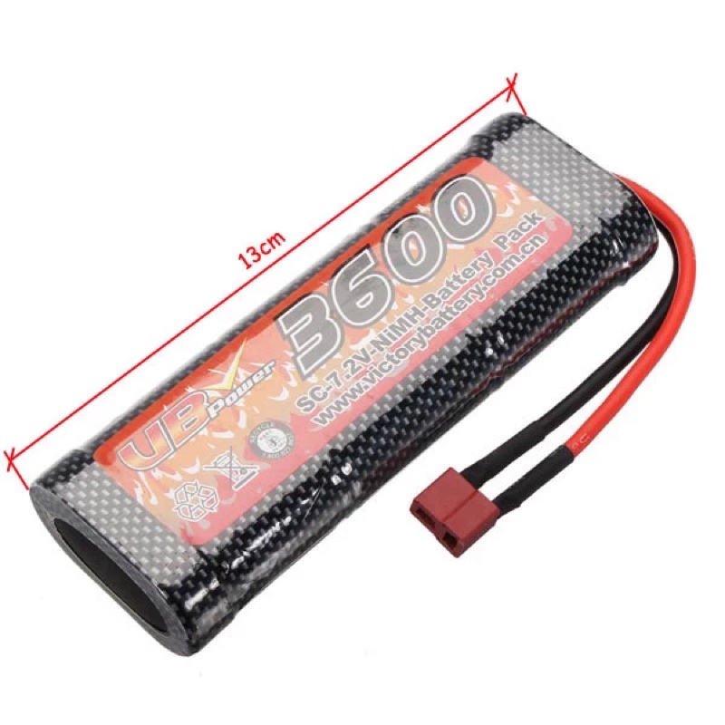 Pin Vb 3600mah 7.2v cho đồ chơi điều khiển RC