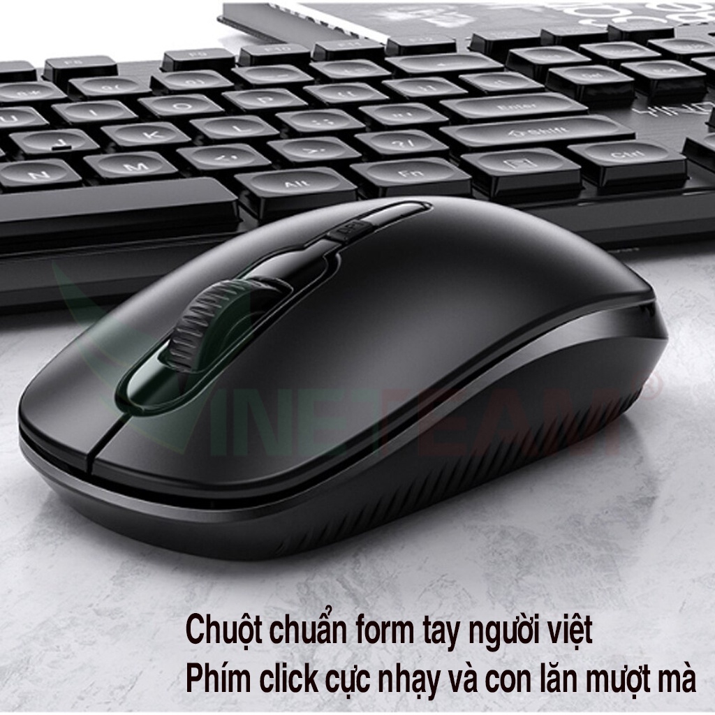 Bàn phím và Chuột không dây YINDIAO V3MAX Công Nghệ Tiết Kiệm Pin -dc4744