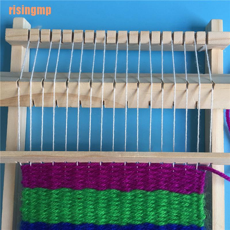 Máy đan len thủ công bằng gỗ diy dành cho trẻ em