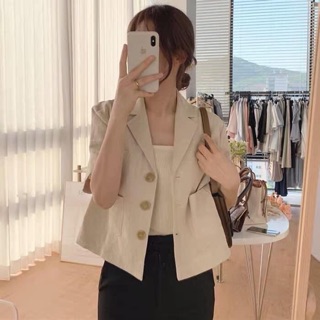 ÁO VEST DÁNG NGẮN