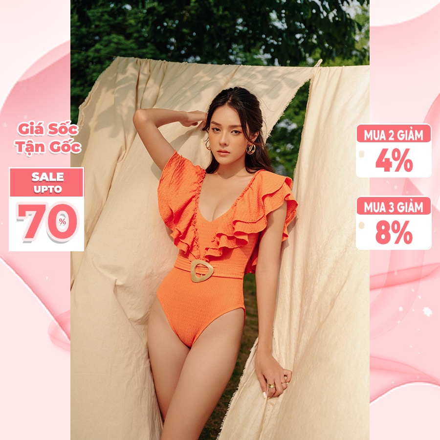Đồ bơi nữ một mảnh áo bèo Chillgals BIKINI-003