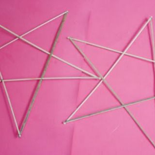 combo  bộ khung tre lồng đèn ngôi sao