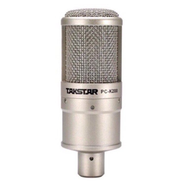 Mic thu âm livestream cao cấp takstar pc k200 tặng kèm dây mic bảo hành 12 tháng