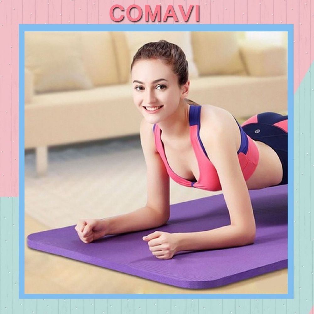 Thảm Yoga Định Tuyến 10 mm Dày Dặn Cao Cấp T10